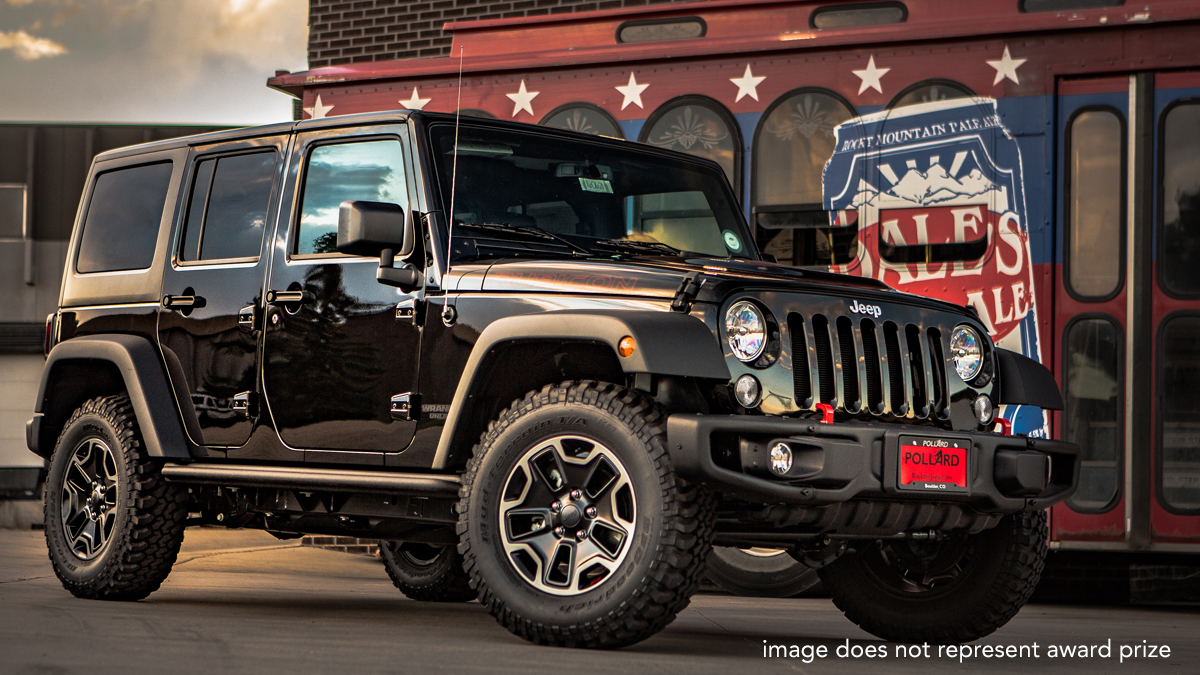 Win A Jeep Hard Rock Win A 2017 Jeep Wrangler Unlimited Rubicon Hard Rock